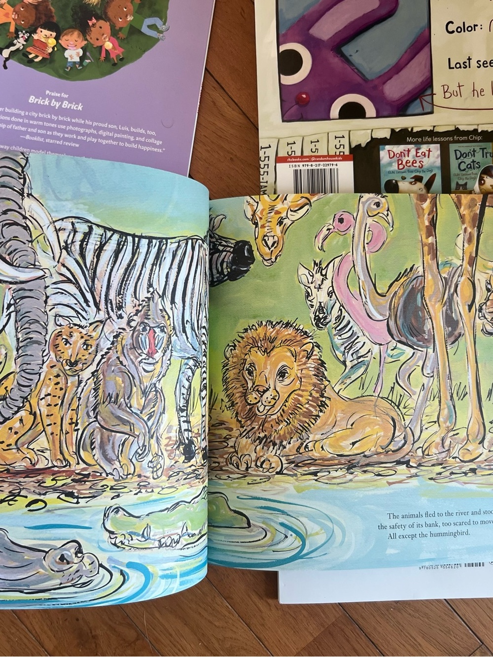 Set of 4 Children’s Picture Books - Colorful Covers NEW - Picture 3 of 6
